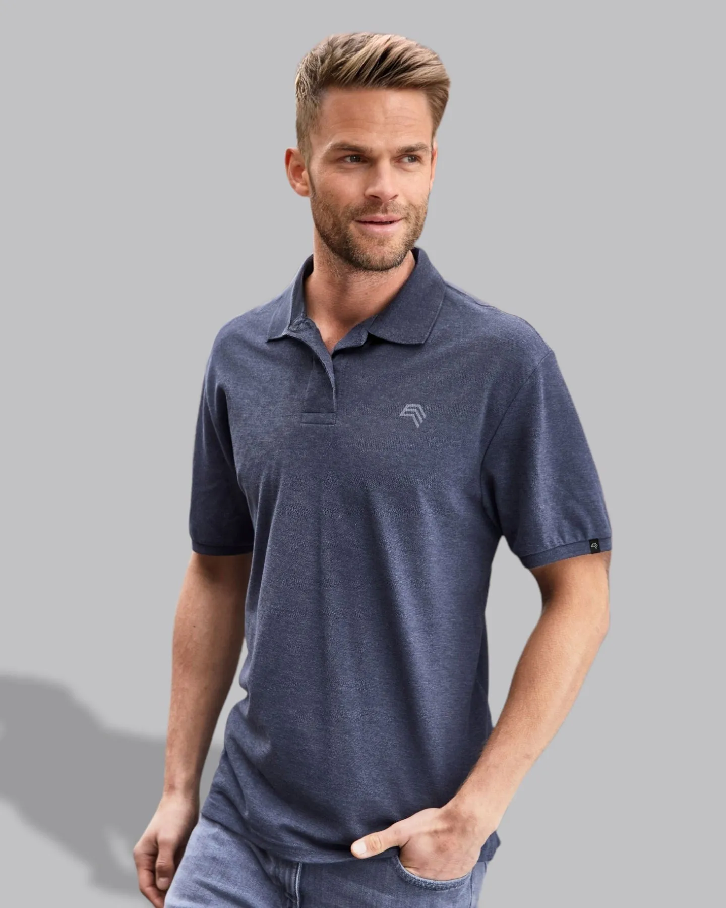 ― % ― JAN 8010/ ― Herren Bio-Baumwolle Polo Shirt - Braun [2XL]