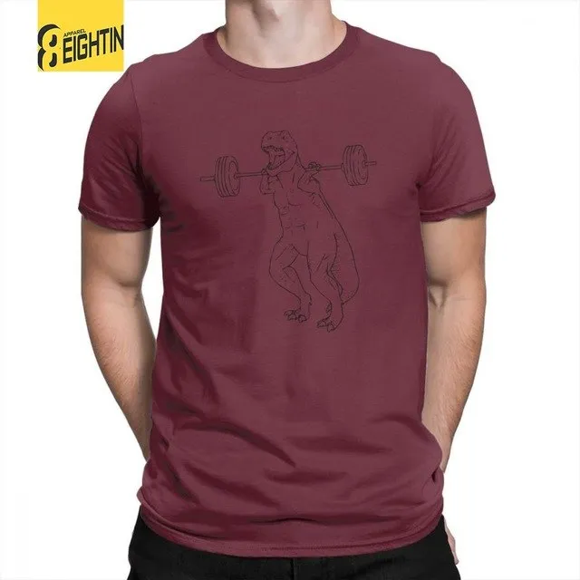 100% Cotton Arm Day For Days Dinosaur T-Shirt