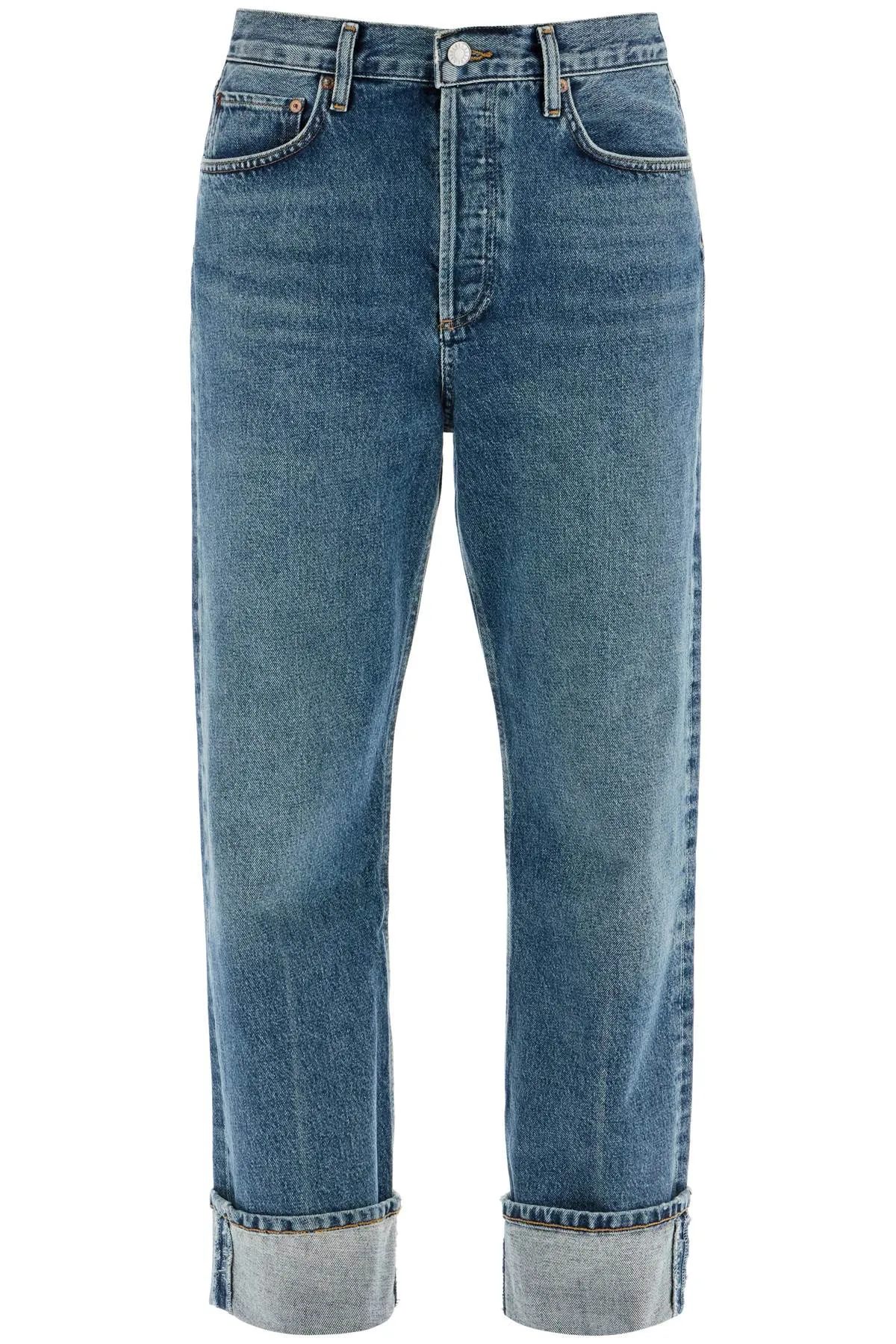 Agolde Ca Straight Low-Waist Jeans By Fran