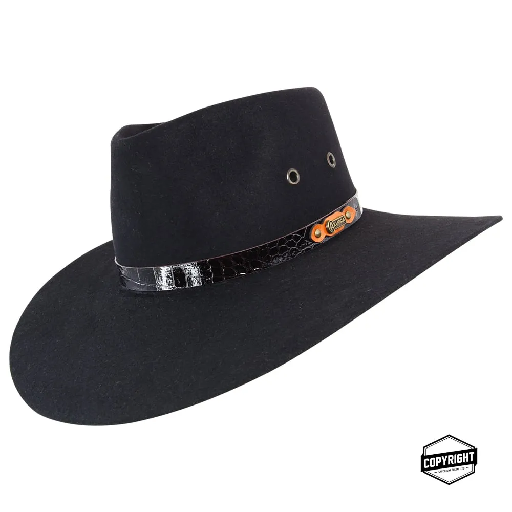 Akubra Territory Hat - Black