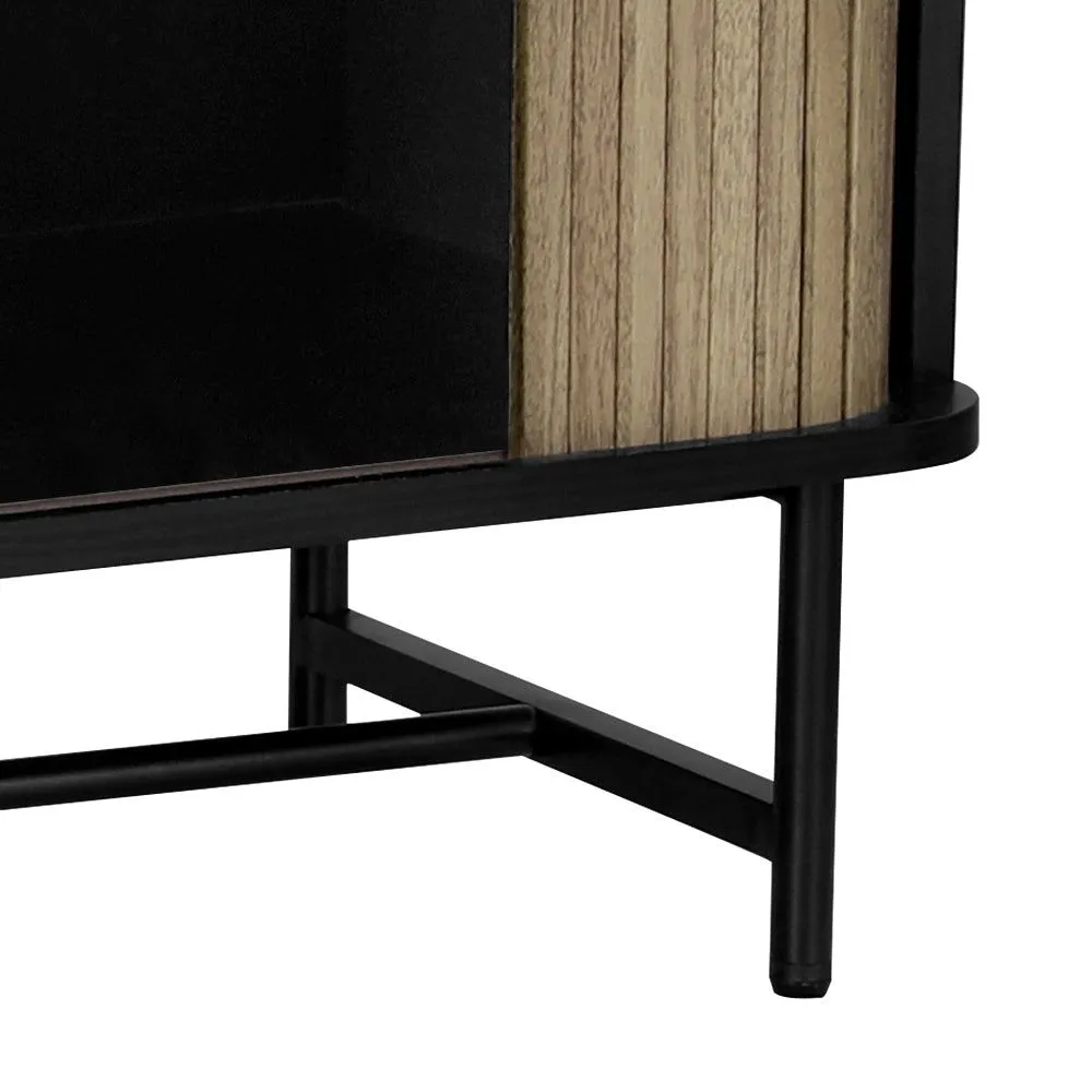 Artiss Entertainment Unit TV Cabinet 150CM Black Boris