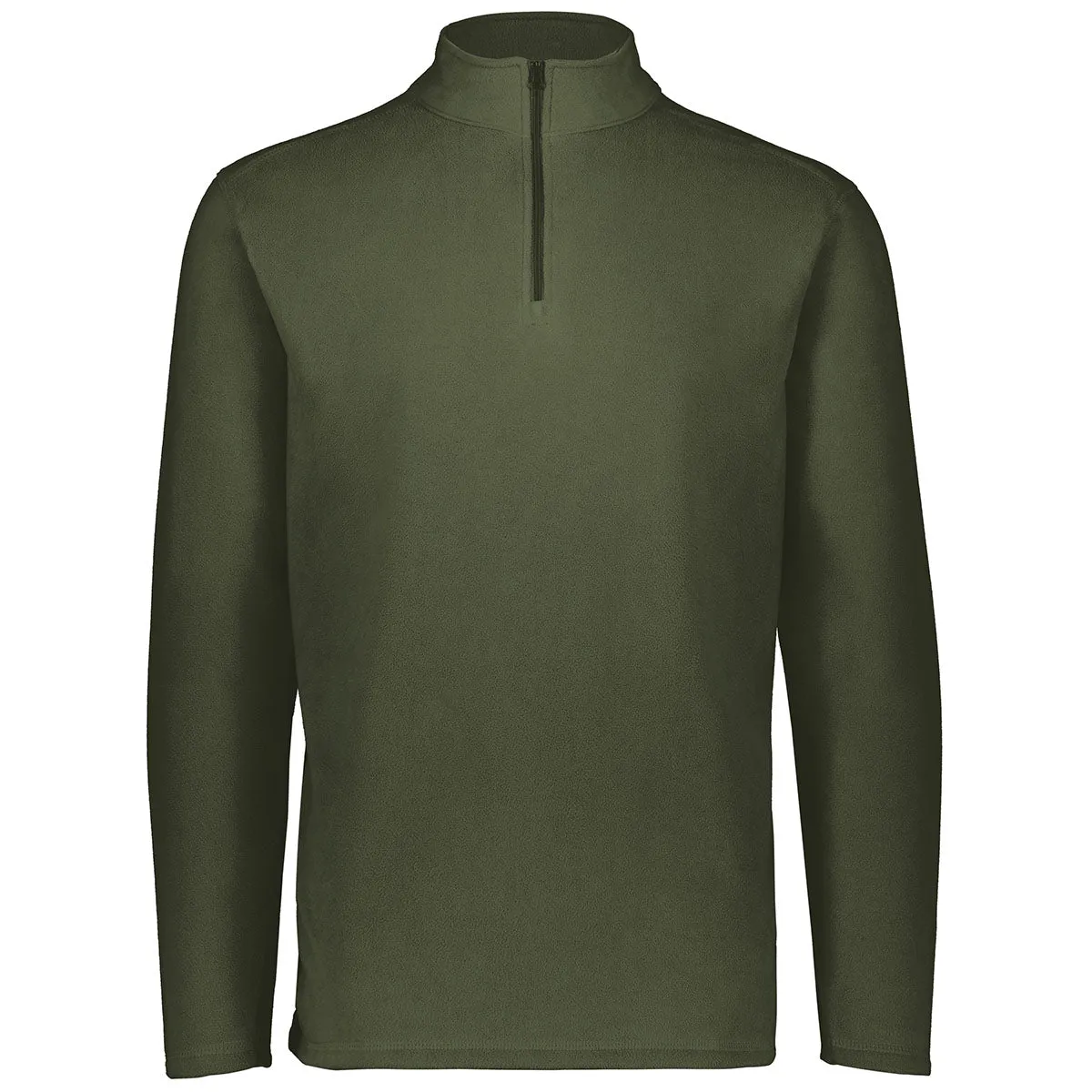 Augusta Sportswear Men's Olive Micro-Lite Fleece 1/4 Zip Pullover