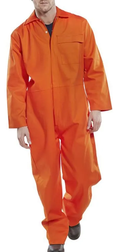 Beeswift Flame Retardant Boilersuit Overall FR Welding Coverall  cfrbs