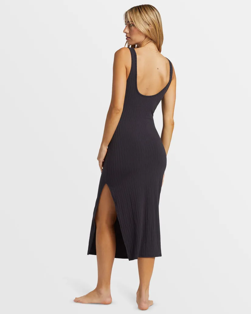 Billabong Take A Look Dress-Black Sands