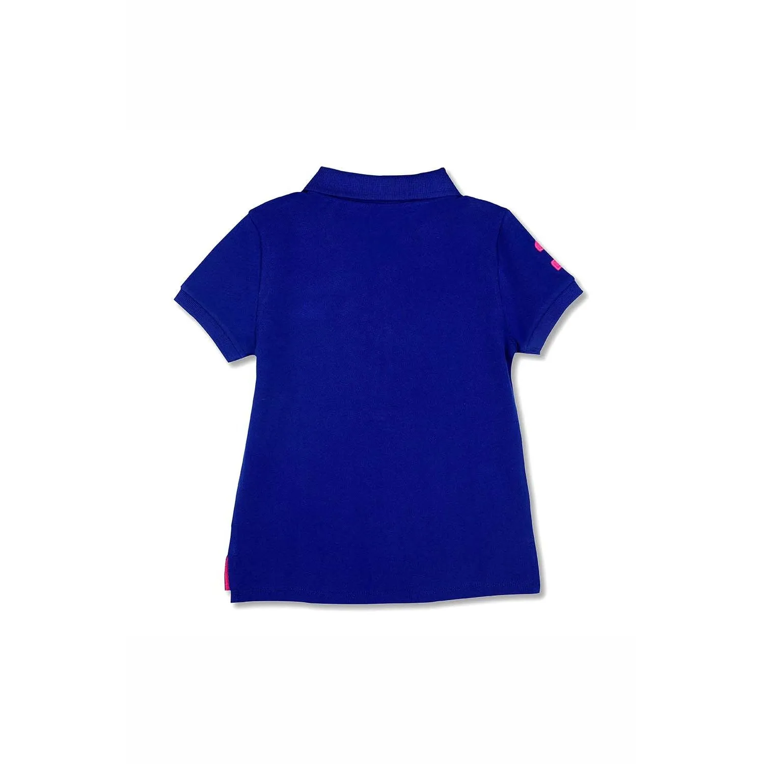 Blue Soft Organic Cotton Polo Shirt