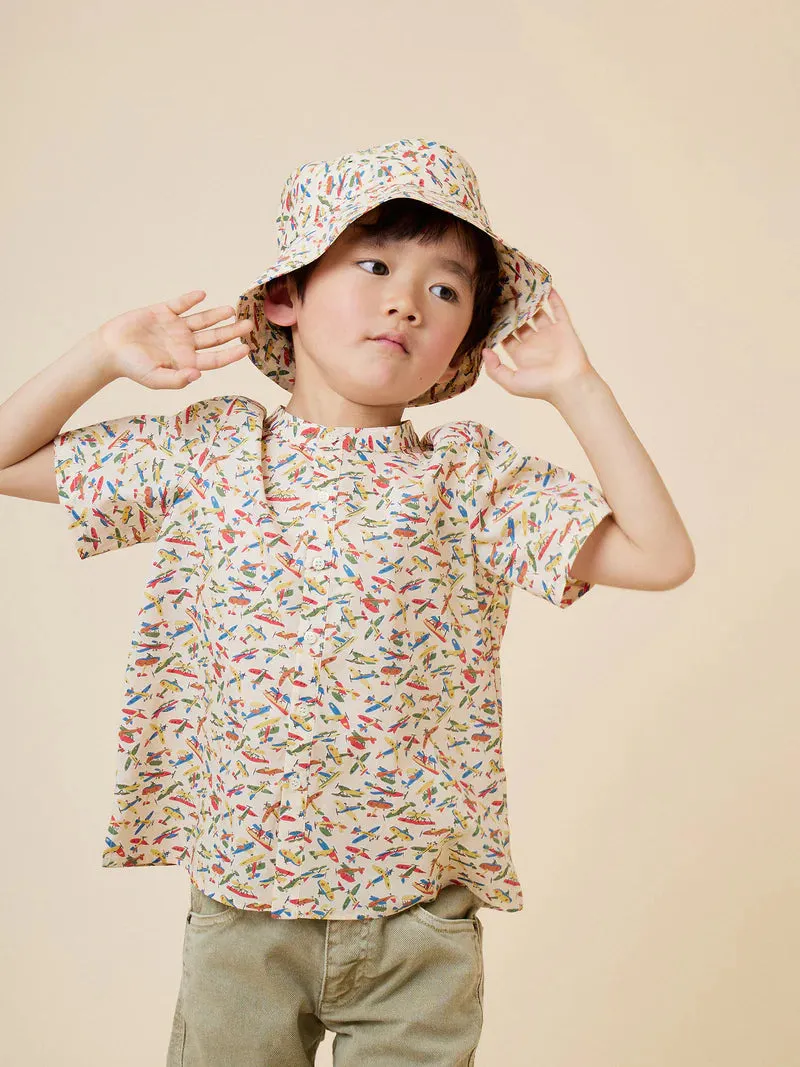 Bonpoint Boy Multicolor Connor Liberty Fabric Shirt