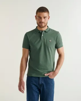 Celadon green Marbella organic cotton polo shirt