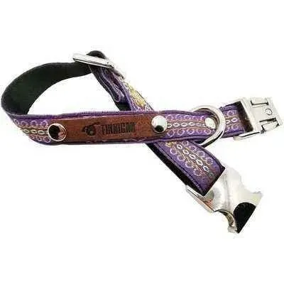 Chic Cotton Dog Collar for Small Breeds