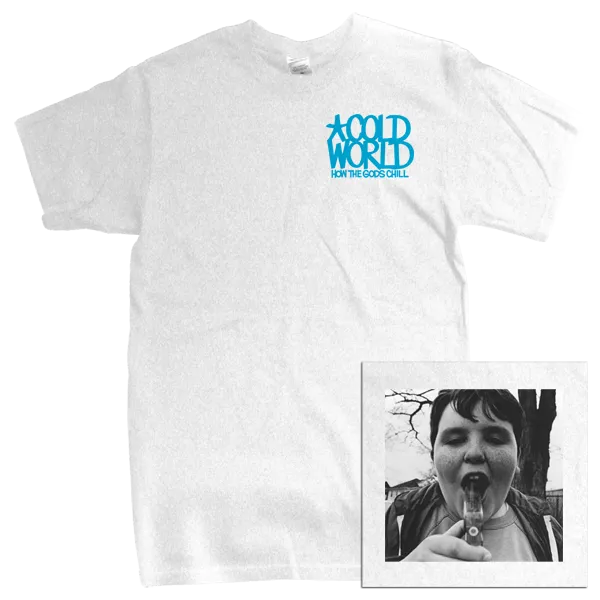 Cold World "HTGC Pocket Logo" White T-Shirt