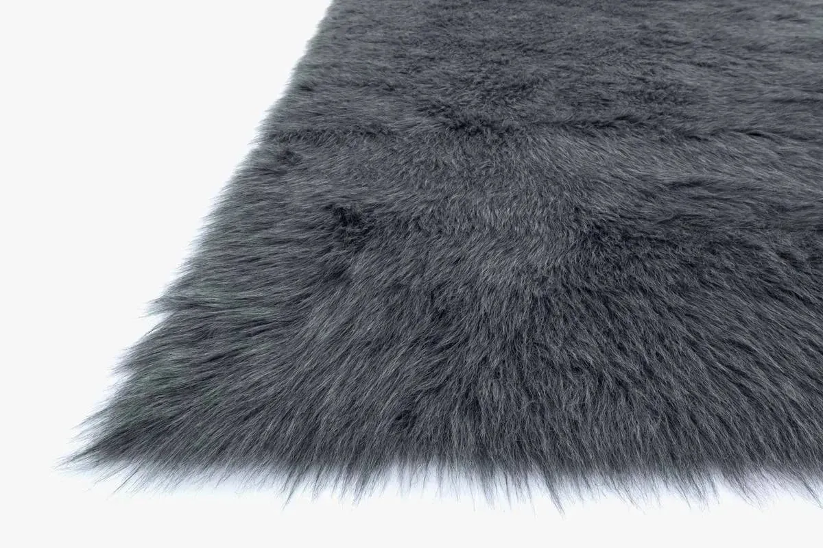 Danso Shag DA-09 Graphite Rug