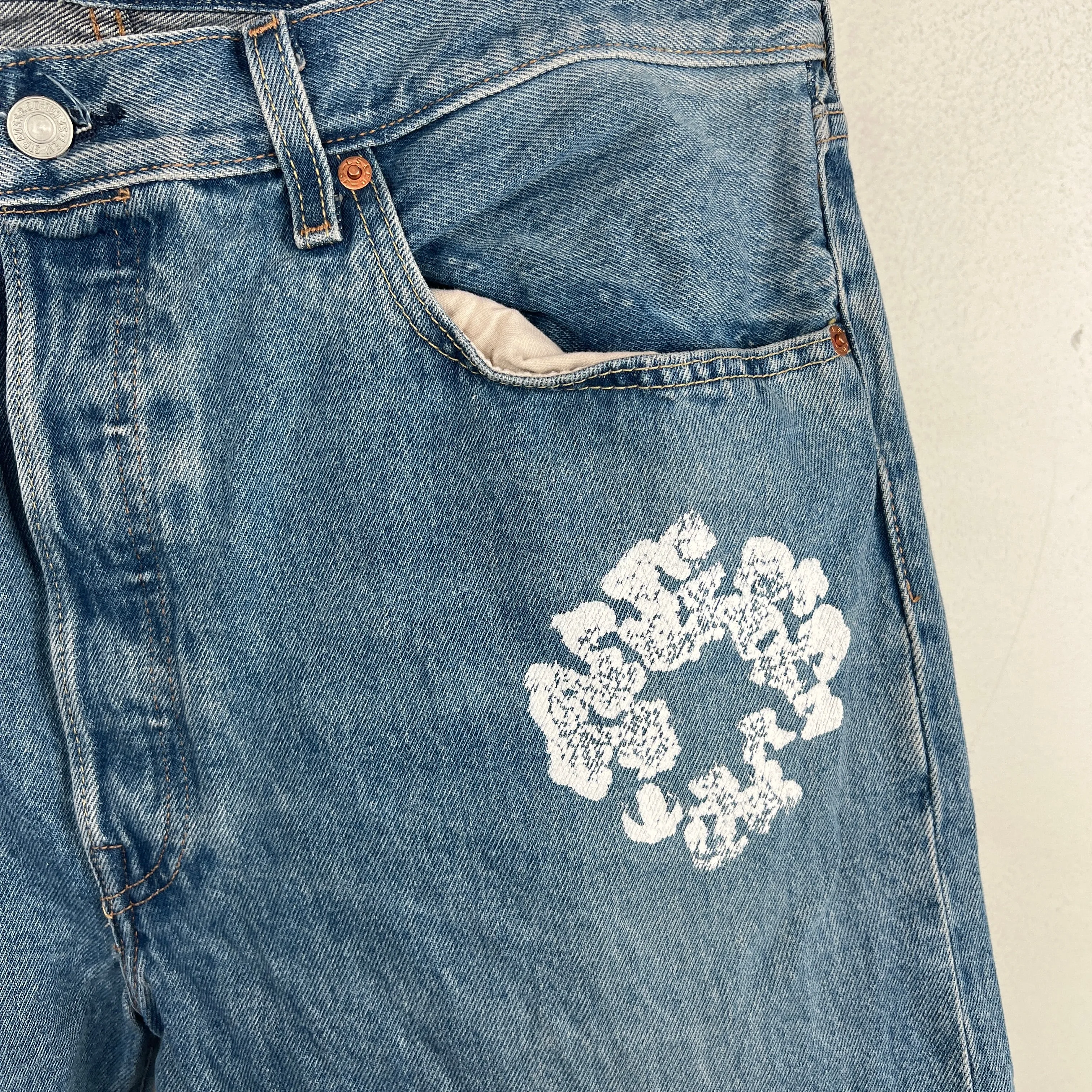 Denim Tears Wreath Jeans