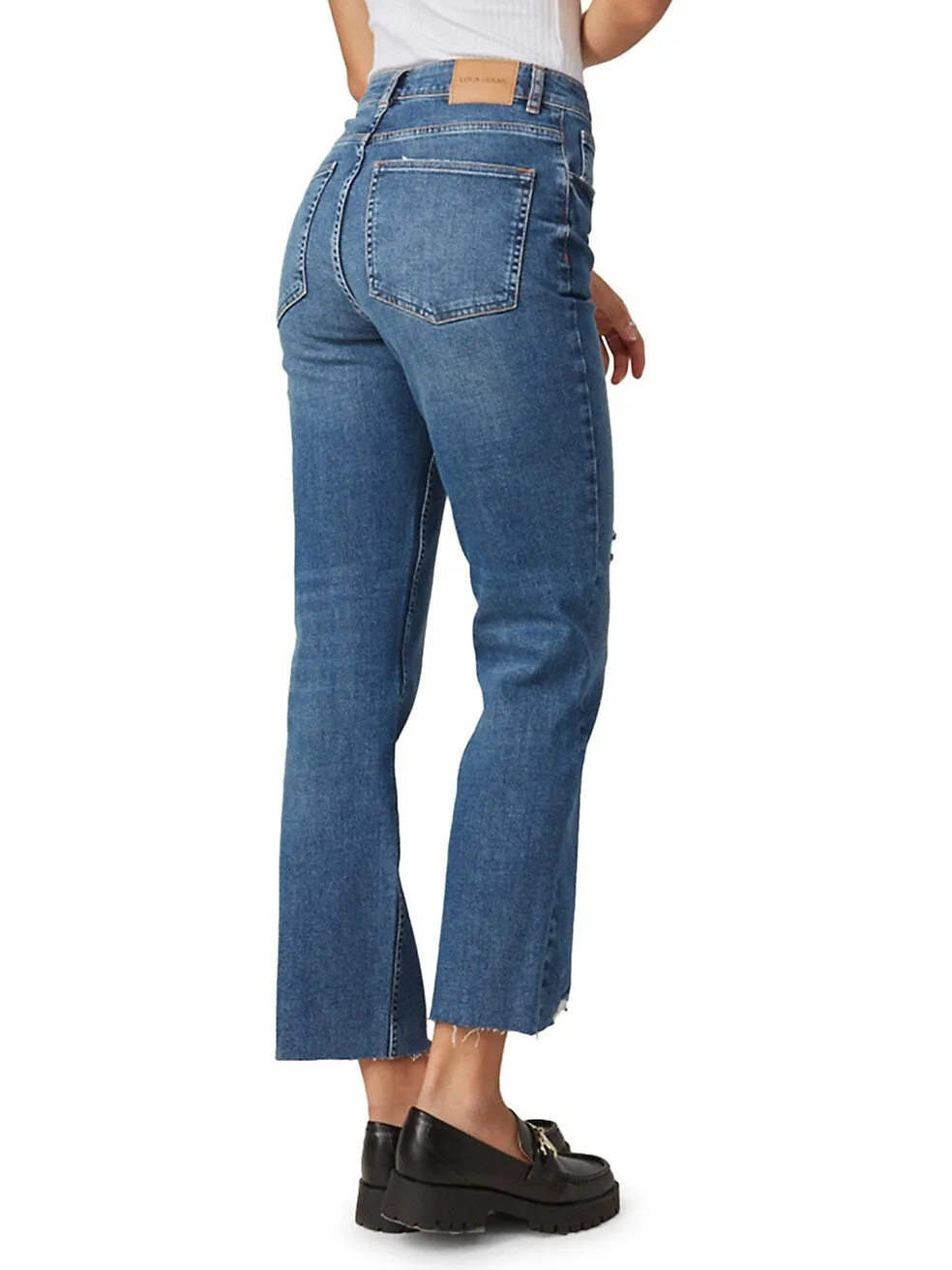 Denver High-Rise Straight Jeans