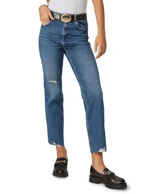 Denver High-Rise Straight Jeans