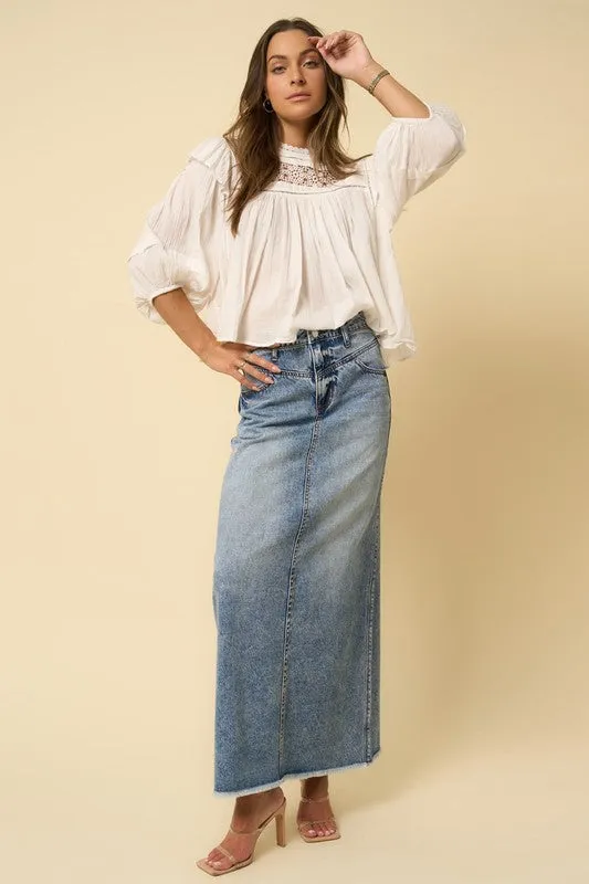 Dixie Denim Skirt