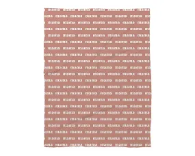 Family Name Minky Blanket - Solid Background Name Repeat *Single Layer