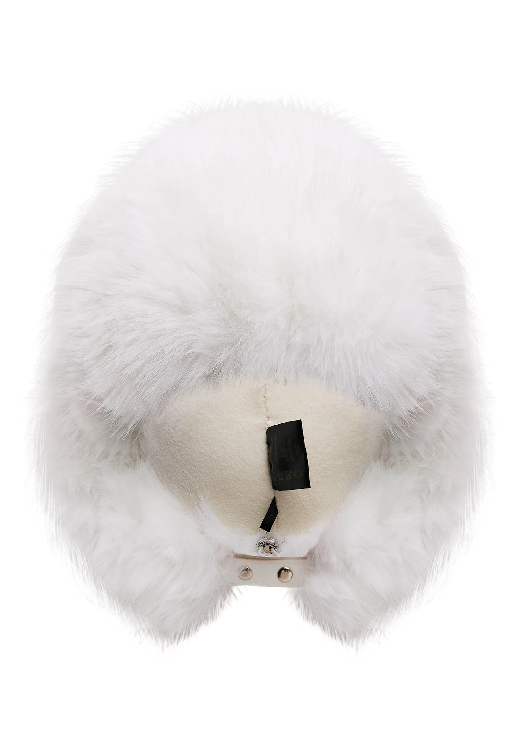 Faux Fur Hat Irina - White