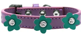 Flower Premium Collar Lavender With Jade Flowers Size 20