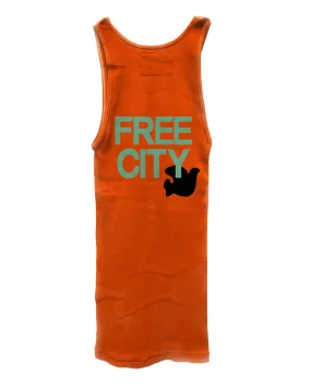 FREECITY RTU/1999 SUPERVINTAGE TANK - Orange Machine