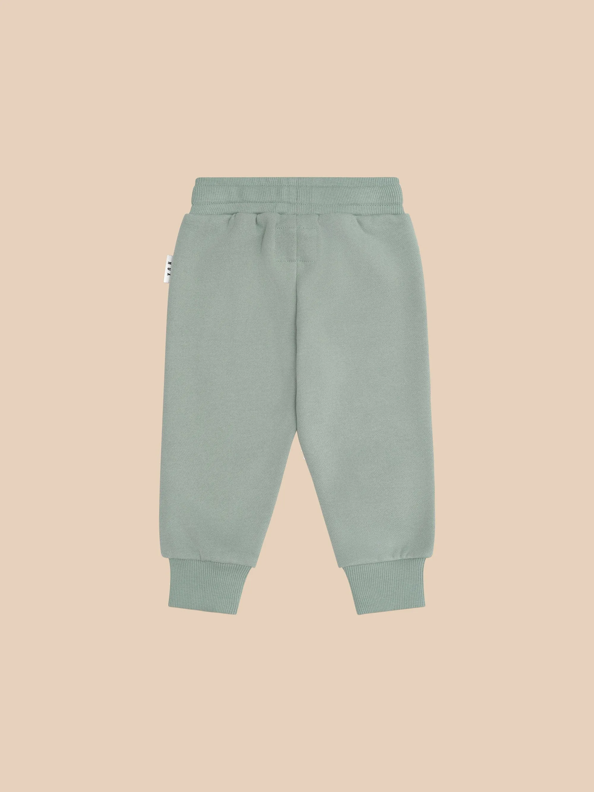 Furry Hux Track Pant - Mineral Green