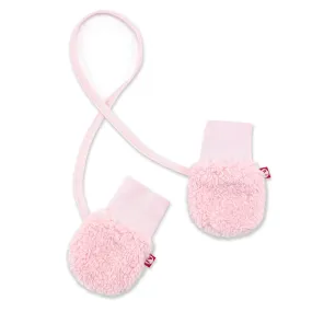 Furry Mitten - Baby Pink