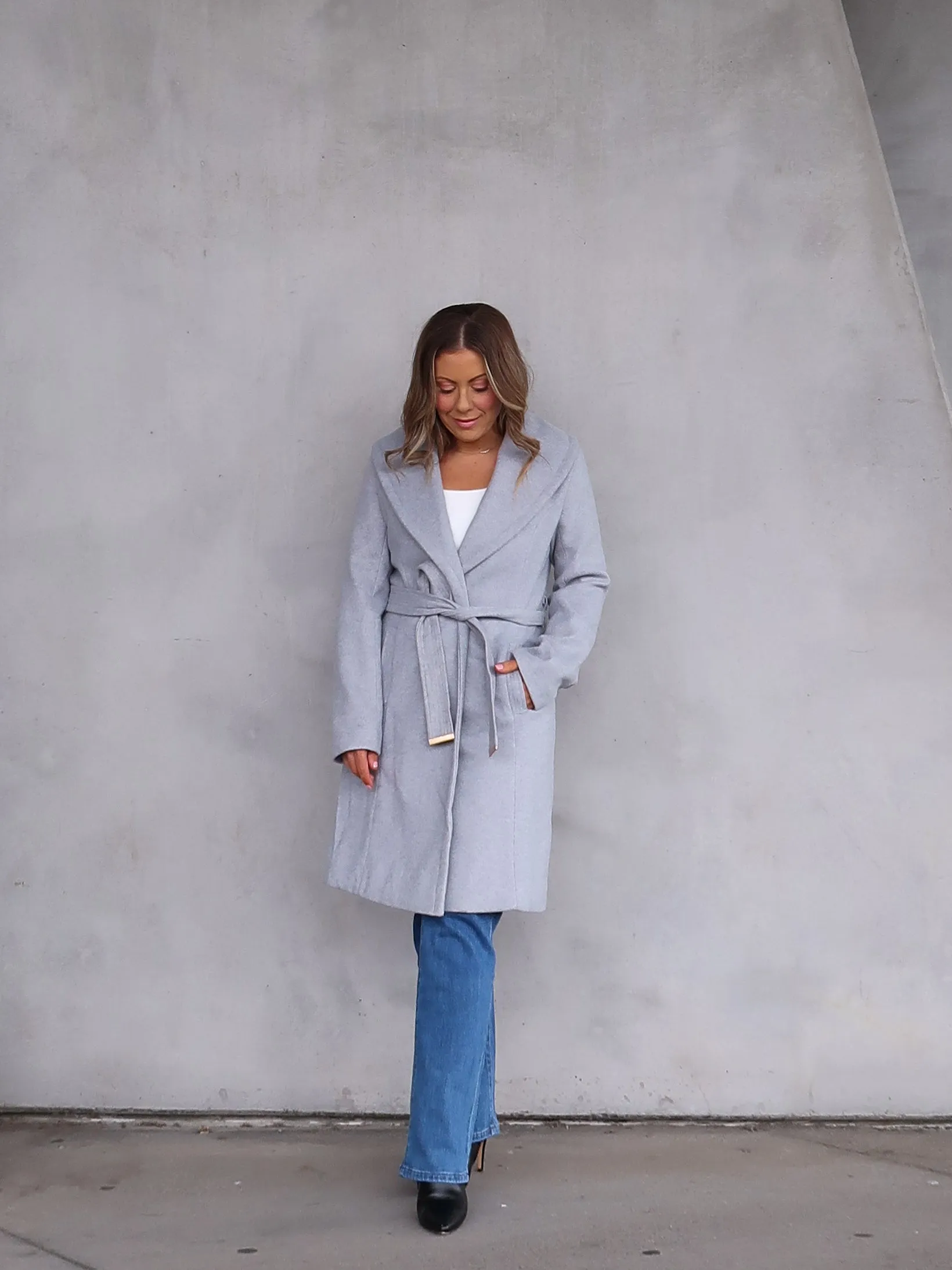 Harper Coat- Grey