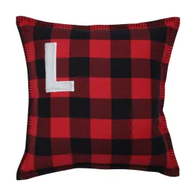 Indoor Christmas Buffalo Plaid L 16.5-inch Throw Pillow