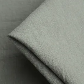 Khaki Pebble Wash Linen