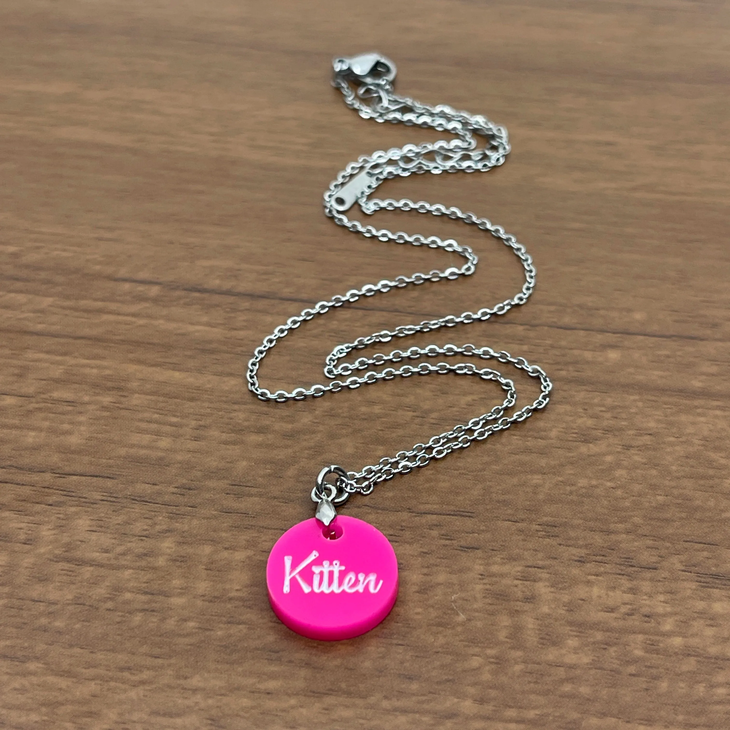 Kinky Little Kitten Necklace