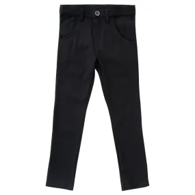 Kipp Slim Dress Pants-Black