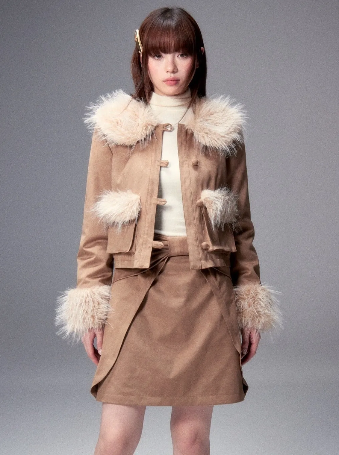 Long Fur Collar Sets