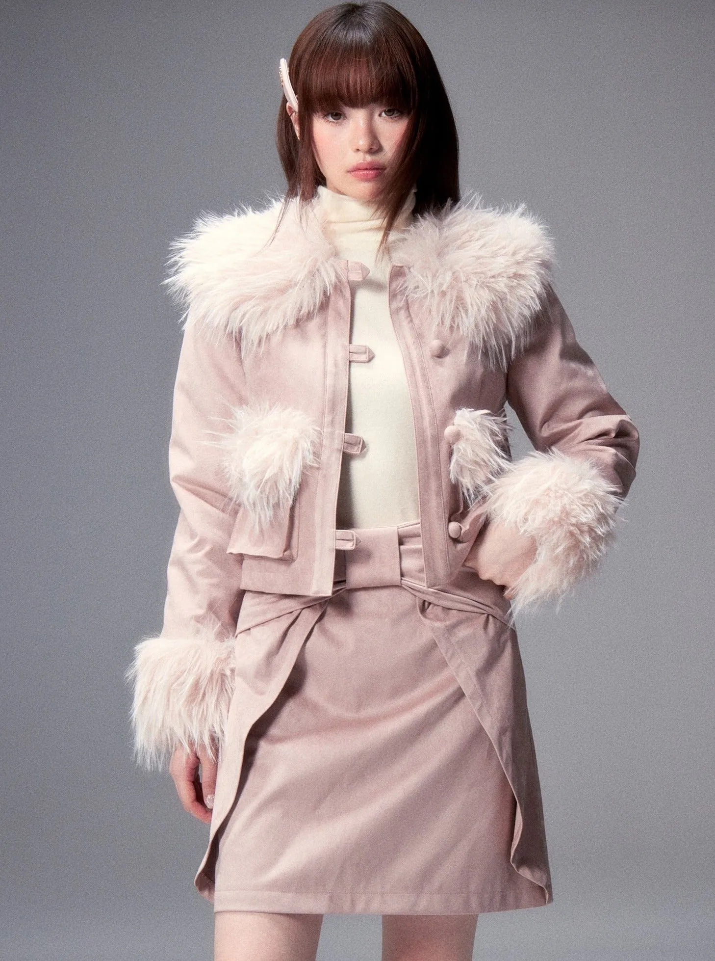 Long Fur Collar Sets