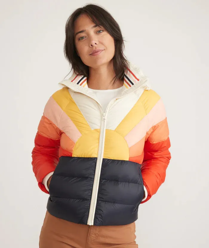 Marine Layer Women's Archive Apres Sunset Puffer 2024