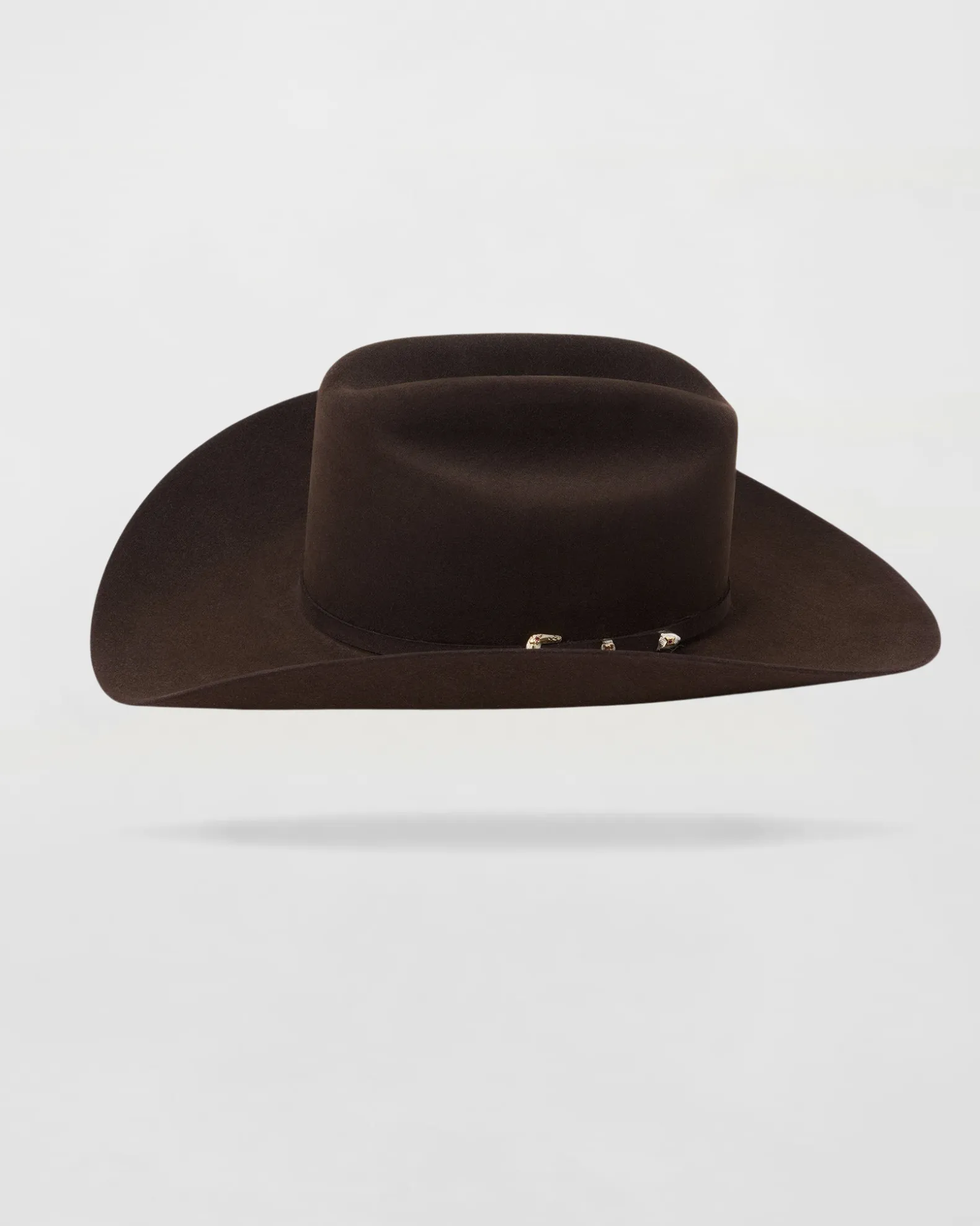 Maverick Range Felt Outdoor Cowboy Hat in Silver Sand