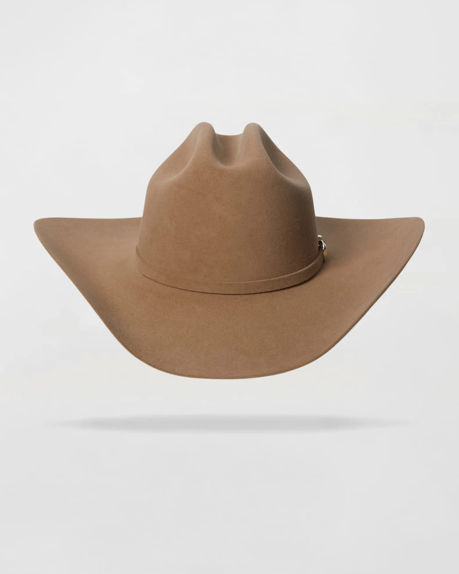 Maverick Range Felt Outdoor Cowboy Hat in Silver Sand