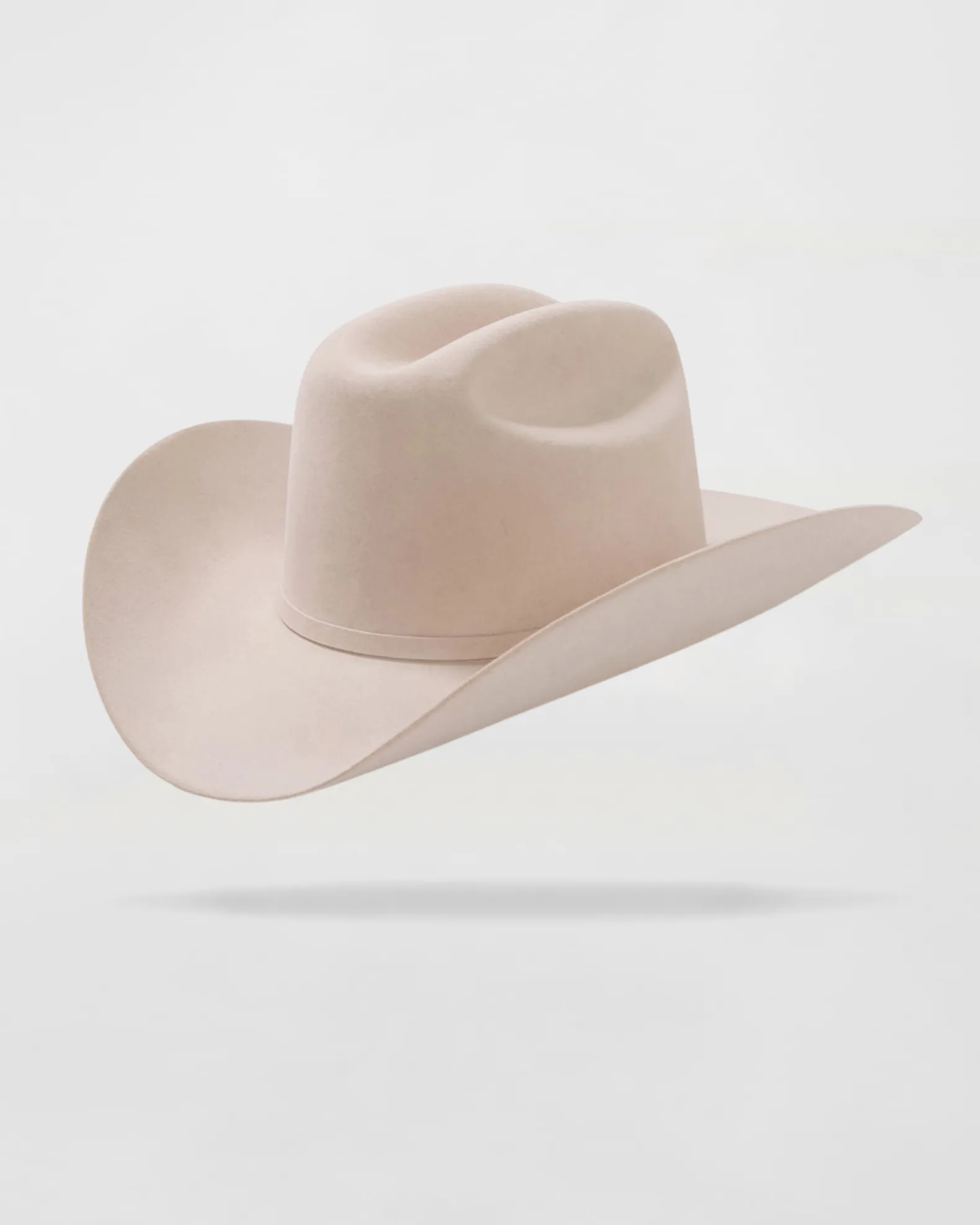 Maverick Range Felt Outdoor Cowboy Hat in Silver Sand