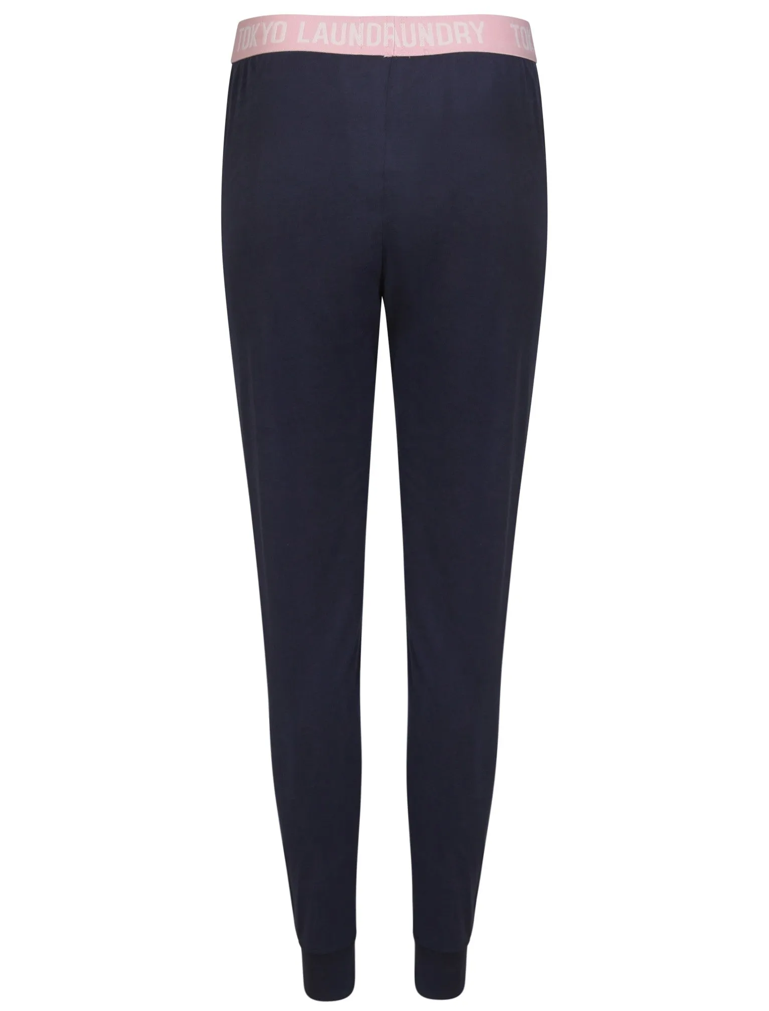 Olivia Cotton Lounge Pants in Eclipse Blue - Tokyo Laundry