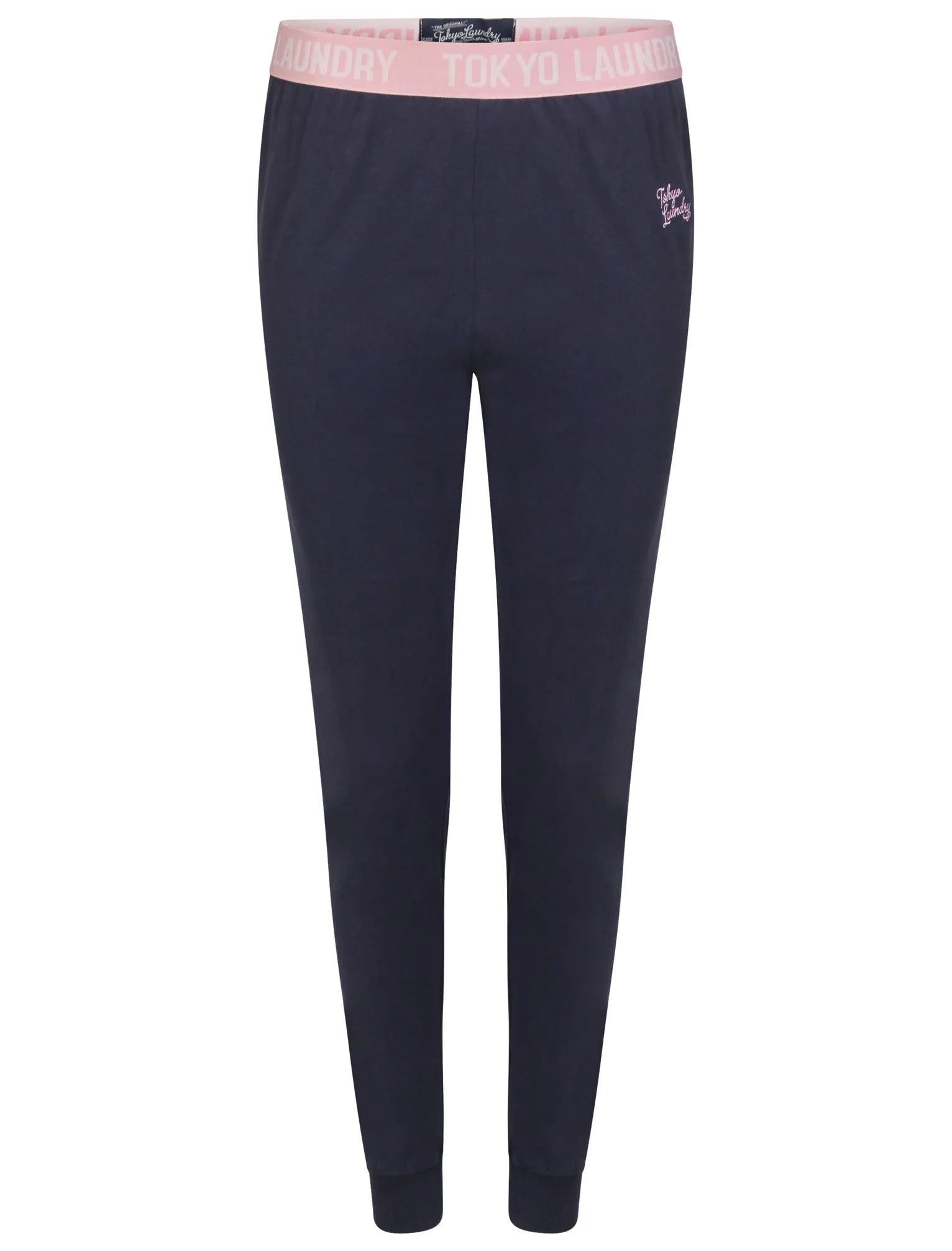 Olivia Cotton Lounge Pants in Eclipse Blue - Tokyo Laundry