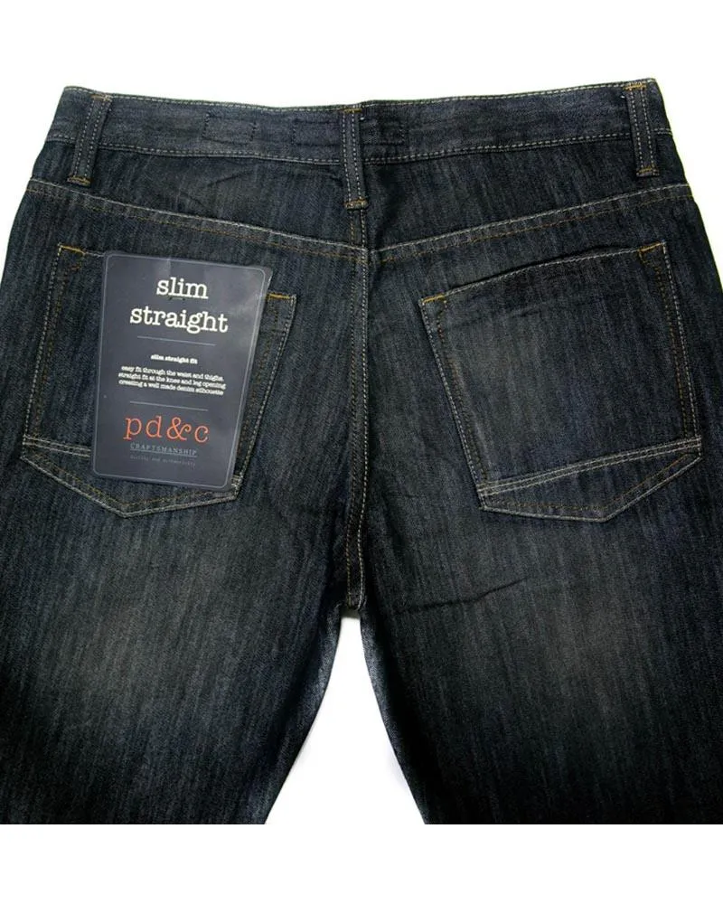 Paper Denim Branded Black Jeans For Men - JD1044 Slim Fit Jeans for Men