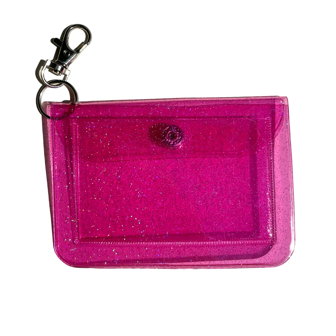 Pink Glitter Wallet