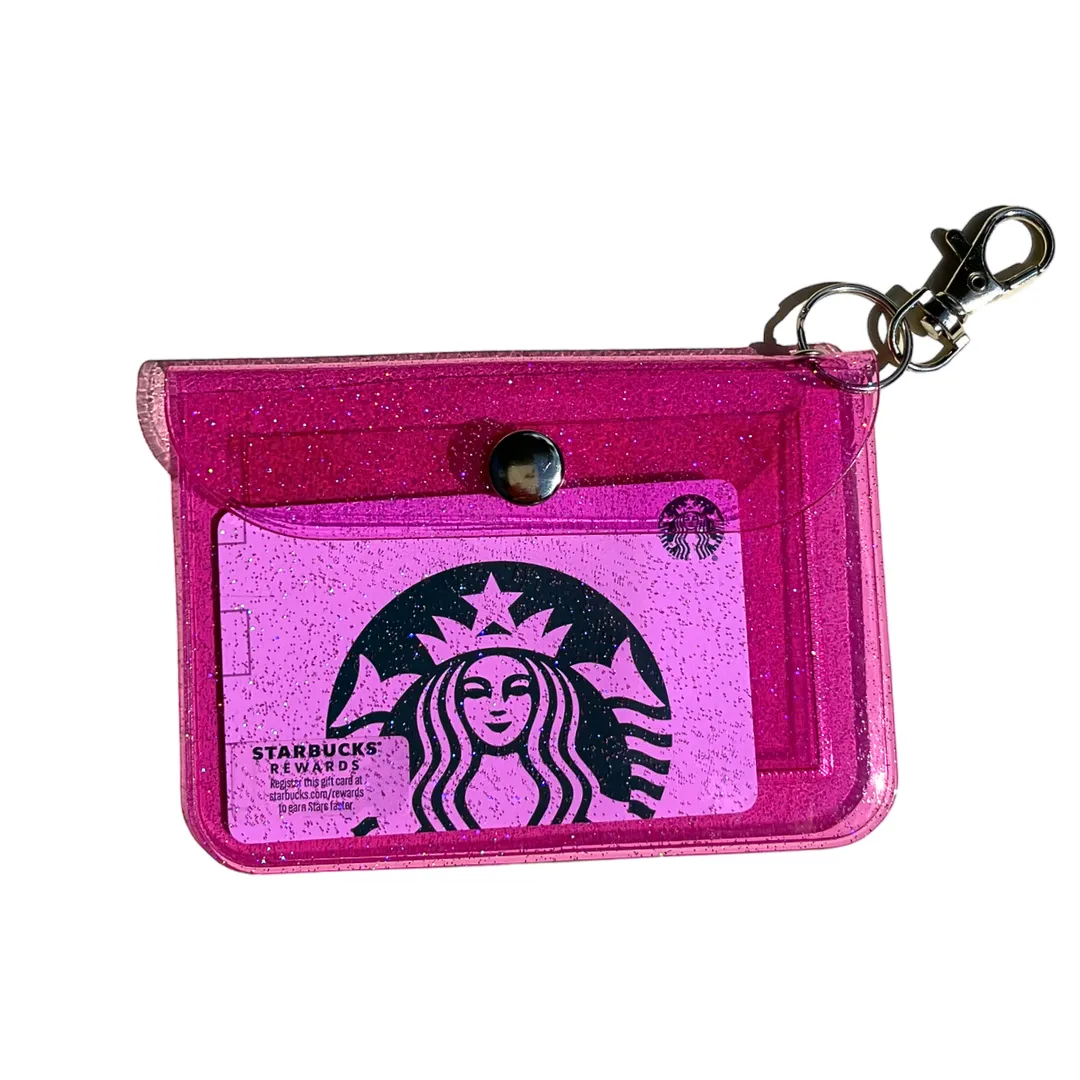 Pink Glitter Wallet