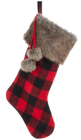 Plaid Stocking