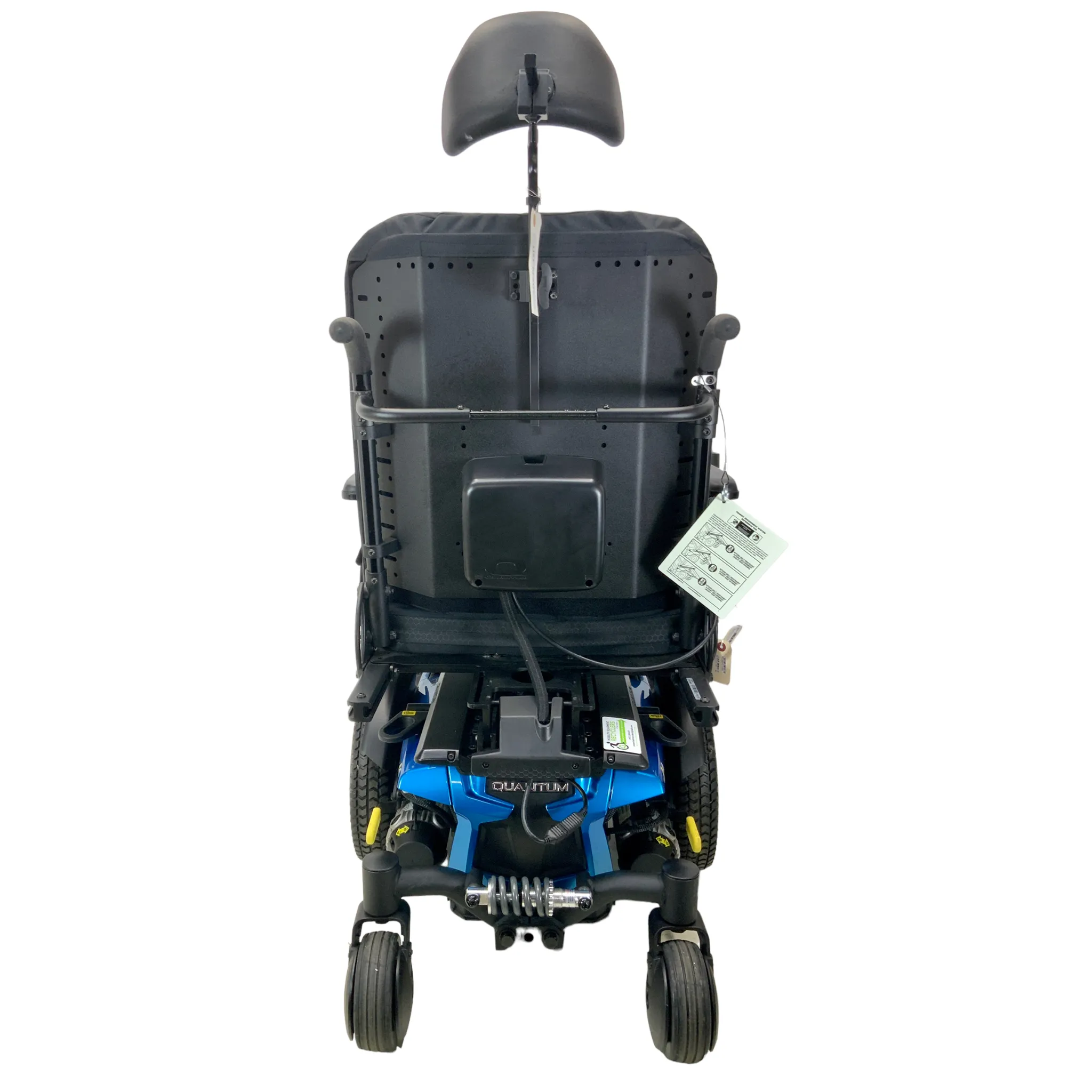 Pride Mobility Quantum J4 Rehab Power Chair | 18" x 20" Seat | Tilt, Swing-Away Joystick Mount