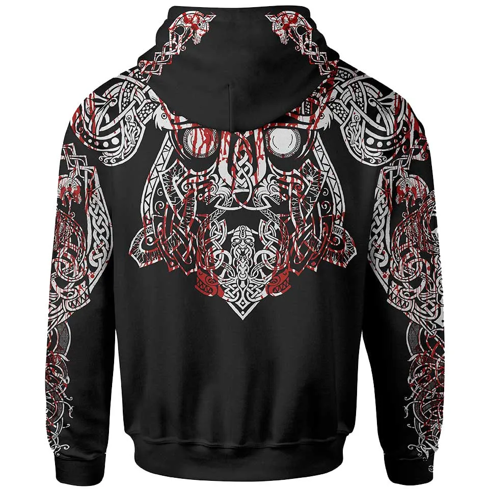 Ragnarök Bloody Pullover Hoodie-Limited