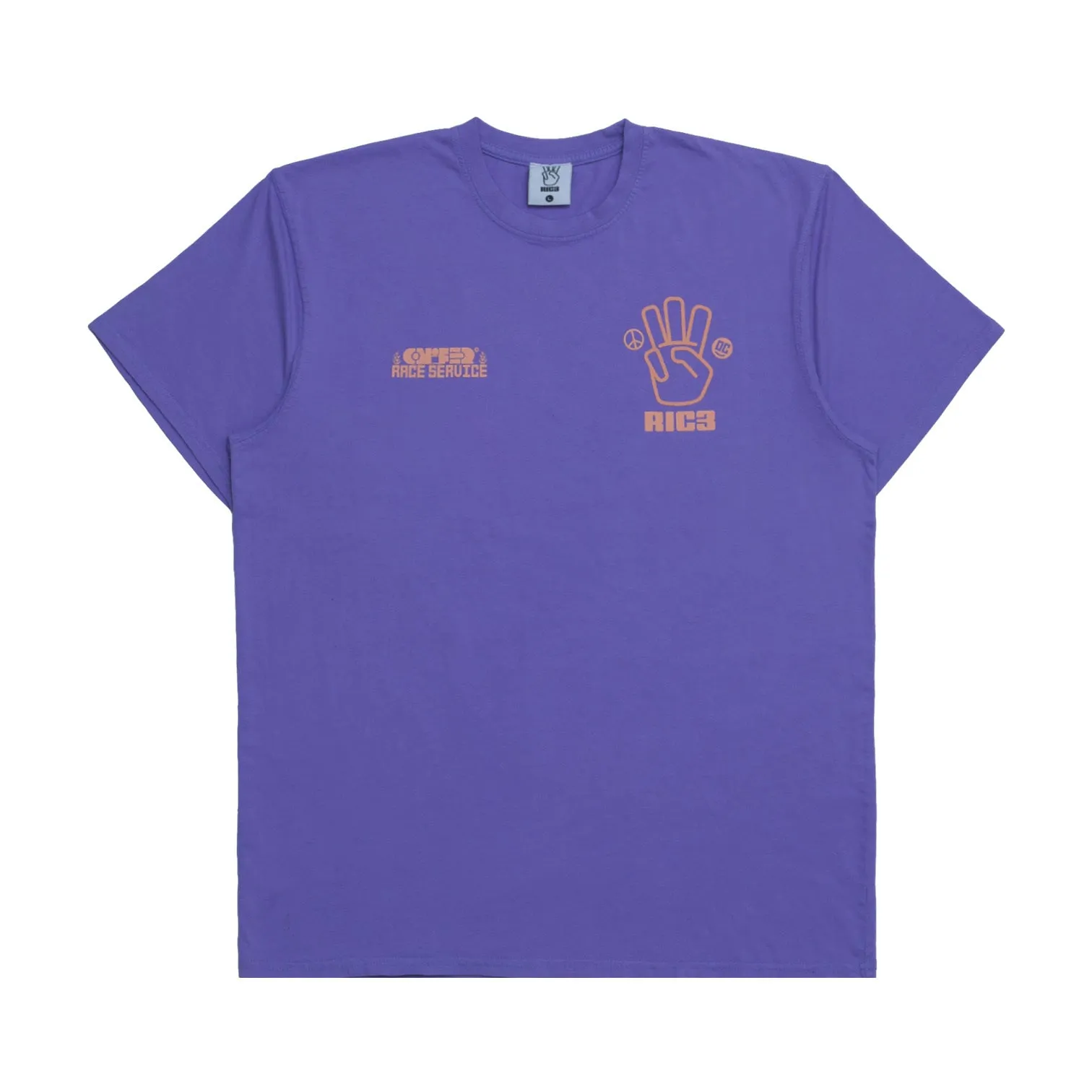 RIC3 Present Momentum Purple Tee