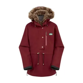 Ridgeline Monsoon II Arctic Ladies Waterproof Smock - Rhubarb