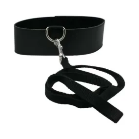 Sex And Mischief Leash & Collar Black