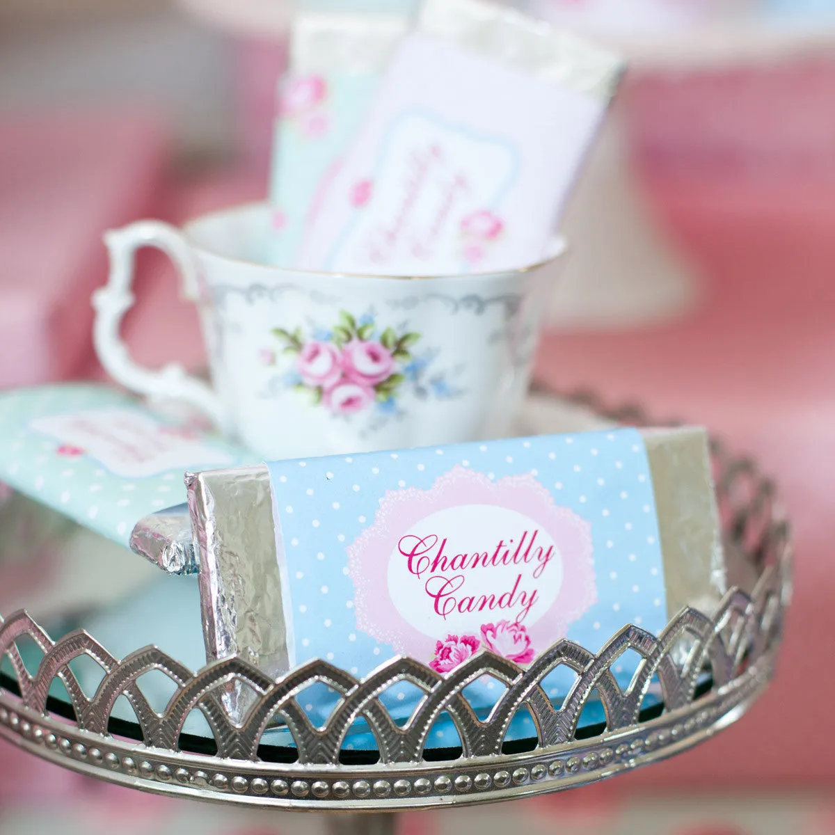 Shabby Chic Princess Baby Shower Decorations for a Girl