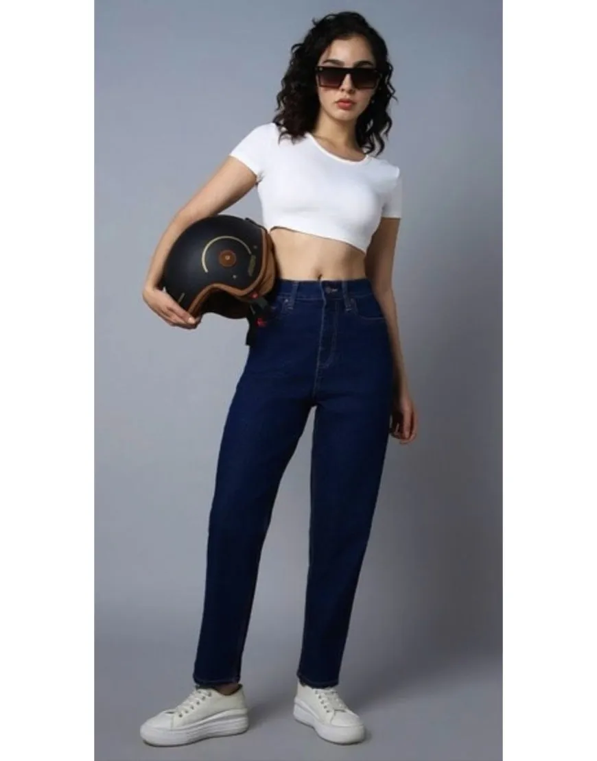 Slim Mom Jeans Indigo