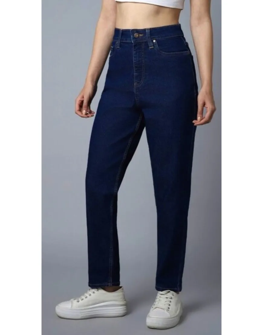 Slim Mom Jeans Indigo