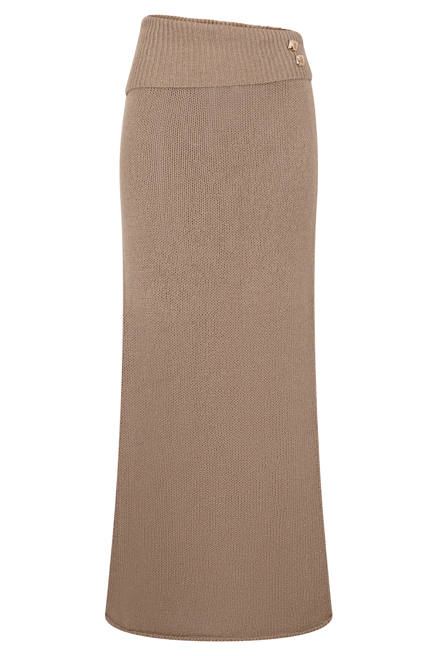 Sloane Knit Maxi Skirt - Latte